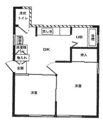 ハイツ赤羽の物件間取画像